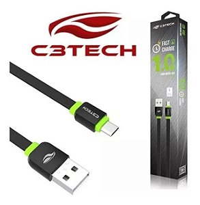 CABO USB X MICRO USB 1M C3TECH CB-100 PT