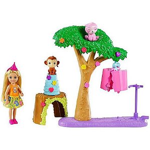 GTM84 BARBIE DREAM HOUSE ADVENTURE CHELSEA FESTA NA SELVA