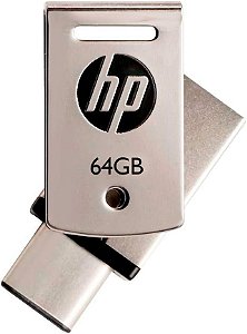 PEN DRIVE 64GB USB3.1+TIPO C X5000M HP