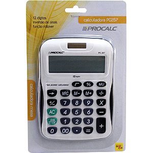 PC257 - CALCULADORA DE MESA 12 DIG