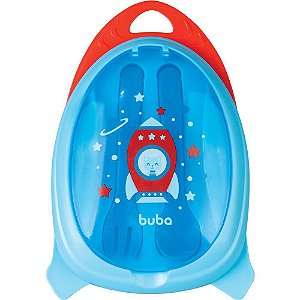 KIT REFEICAO COM TALHER - FOGUETE AZUL