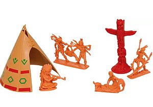 ACAMPAMENTO APACHE/COWBOYS COLORIDOS