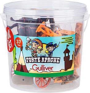 FORTE APACHE PLAYSET COWBOYS E CARROCA BALDE