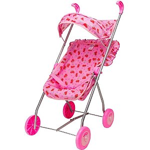 CARRINHO DE BONECA SEMI LUXO II CAPOTA