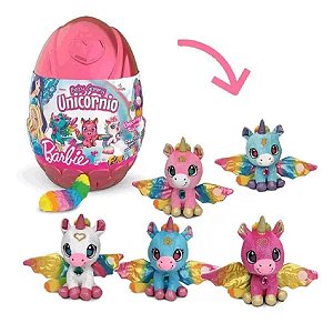 F00666 BARBIE OVO BABY UNICORNIO MEDIO
