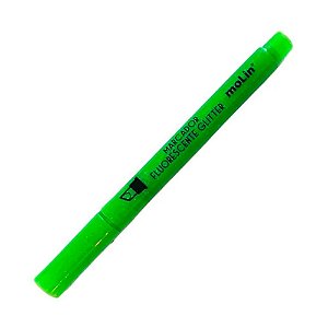 MARCADOR FLUOR GLITTER VERDE