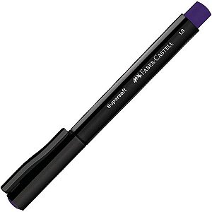 SUPERSOFT PEN 1.0MM ROXO