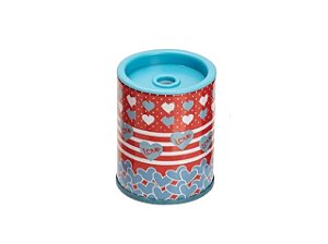 APONTADOR METALICO LOVE HEART