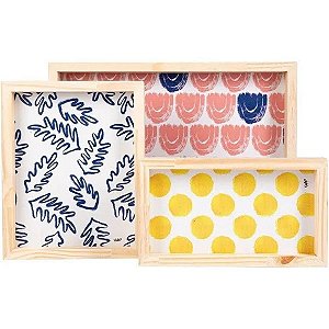 TRIO DE BANDEJAS - REFUGIO