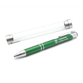 13004-CANETA 145 VERDE C/TUBINHO
