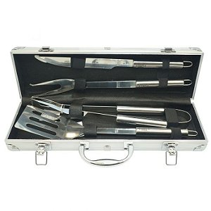 99748-KIT CHUR 4PCS-MELHOR C/CHURRASCO