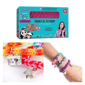 FABRICA DE PULSEIRAS DA LULUCA COM PINGENTES