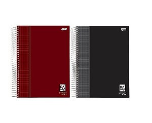 CADERNO ESPIRAL UNIV CD 1X1 QUAD 7X7MM 96FLS BASIC ART FSC