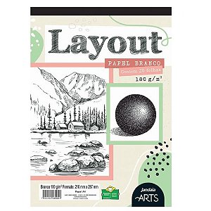 FOLHAS LAYOUT 180G A4 FLEX  20FLS 01/PT JANDAIA ARTS FSC