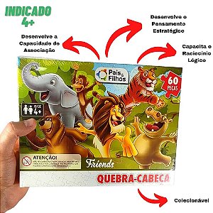 Q. CABECA 60 PCS - FRIENDS - PREMIUM