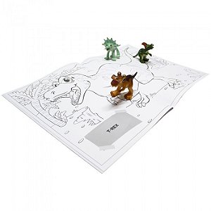 BRINCAR-APRENDER-COLORIR II: DINOSSAUROS