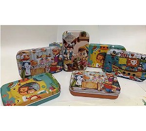 QUEBRA-CABECA MADEIRA 60PC NA LATA UN SORTIDO