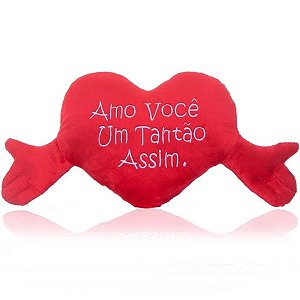 ALMOFADA CORACAO C/ MAO M