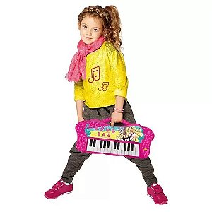 F00046 BARBIE TECLADO FABULOSO C FUNCAO MP3 PLAYER