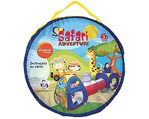 SACOLA SAFARI ADVENTURE BARRACAS E TUNEL 7896464740018