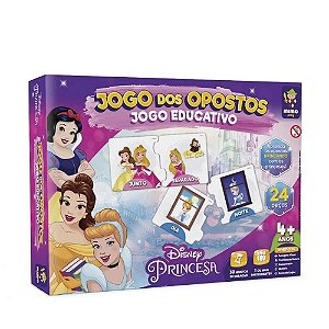 JOGO EDUC PRINC DISNEY JOGO DOS OPOSTOS