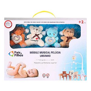 MOBILE MUSICAL PELUCIA URSINHO - MASCULINO
