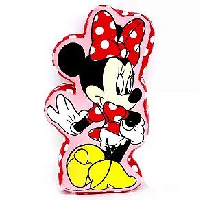 ALMOFADA FORMATO FIBRA MINNIE   :SEM GTIN