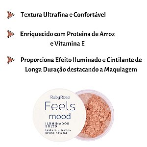 HB 860-2 ILUMINADOR SOLTO FEELS MOOD RUBY ROSE