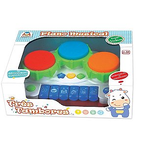 PIANO MUSICAL TRES TAMBORES