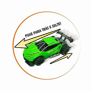 CARRINHO DE FRICCAO GENUS VERDE