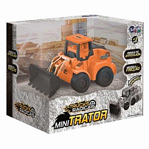 MINI TRATOR TRUCKS RADICAIS LARANJA