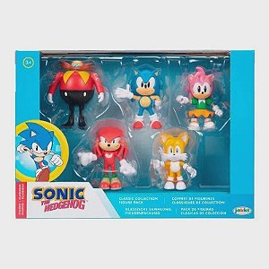 SONIC - PERSONAGENS COLECIONAVEIS - PACK C/5 VALOR ST : R$0