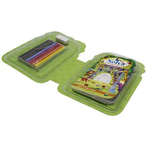 MEU PEQUENO KIT DE ARTE & CRIATIVIDADE!SELVA DIVERTIDA