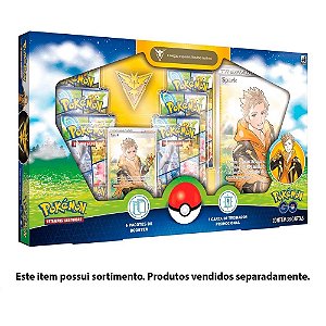 JGS BRINQ CARTON-POKEMON - GO BOX EQUIPE VALOR, SABEDORIA E INSTINTO - CERTIFICADO FSC