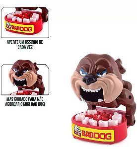 PB501 - JOGO RECREATIVO MULTIJOGADORES DE PLASTICO (MINI BAD DOG) - 7898506720484