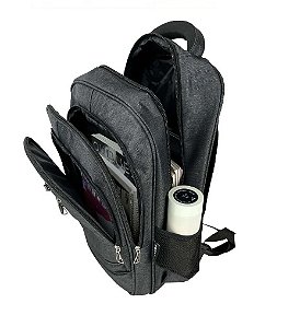 MOCHILA NOTEBOOK TOULOUSE POLIESTER SANTINO SAN114U COR: CHUMBO