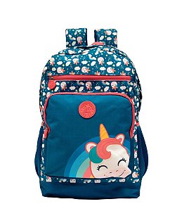 MOCHILA 16 XERYUS COLLEGE UNICORNIO - 11301 - ARTIGO ESCOLAR