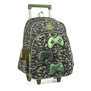 MOCHILA COM RODAS VERDE UN