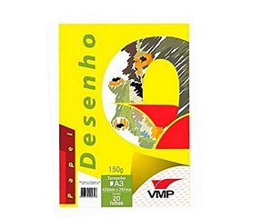 BL DESENHO 150G A-3 C/20FL BRANCO