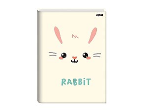 CADERNO UNIV. CD BROCHURA JANDAIA 80F CUTE ANIMALS