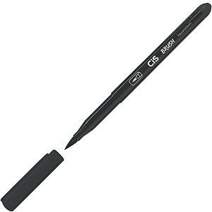 MARCADOR CIS BRUSH PRETO 0