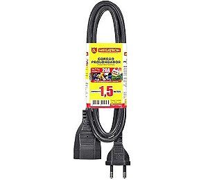 CABO PROLONGADOR 20A 2P 1,5M MEGATRON