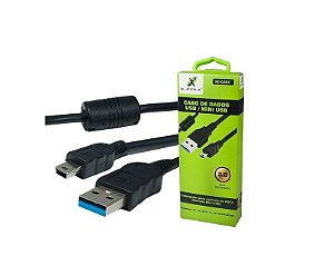 CABO P/PS3 3.0A MINI USB 1.8M FLEX