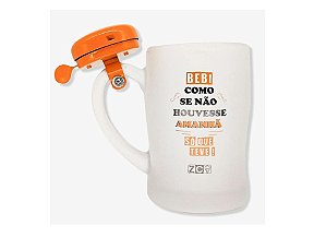 CANECA C/CAMPAINHA 400ML BEBI COMO SE NAO HOUVESSE  EAN :7908011792378