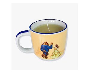 CANECA VELA DECORATIVA 300ML BELA E A FERA  EAN :7908011794914