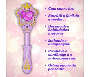 BP3001 - BRINQUEDO DE PLASTICO MENINAS (VARINHA ENCANTADA) - 7898706182440