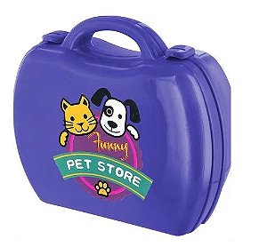 MALETA WORKSHOP JR PET SHOP COM 16 ITENS