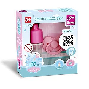 ROMA - ROMA BABIES - KIT PRIMEIRA MAMADEIRA BRINQ. PLAST.