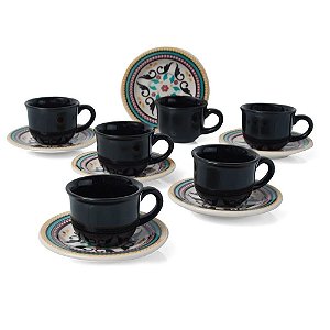 CJ. DE CAFEZINHO 65ML 12PCS - TB - LUIZA - J590-6750