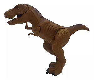 DINOSSAURO A PILHA COM LUZ E SOM   6PC LIIE